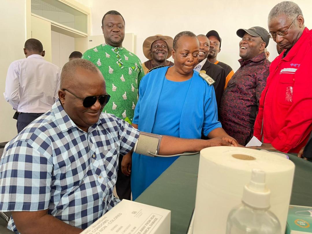 Masvingo Minister of Provincial Affairs Chadzamira officially opened Bikita Minerals US$1 million clinic