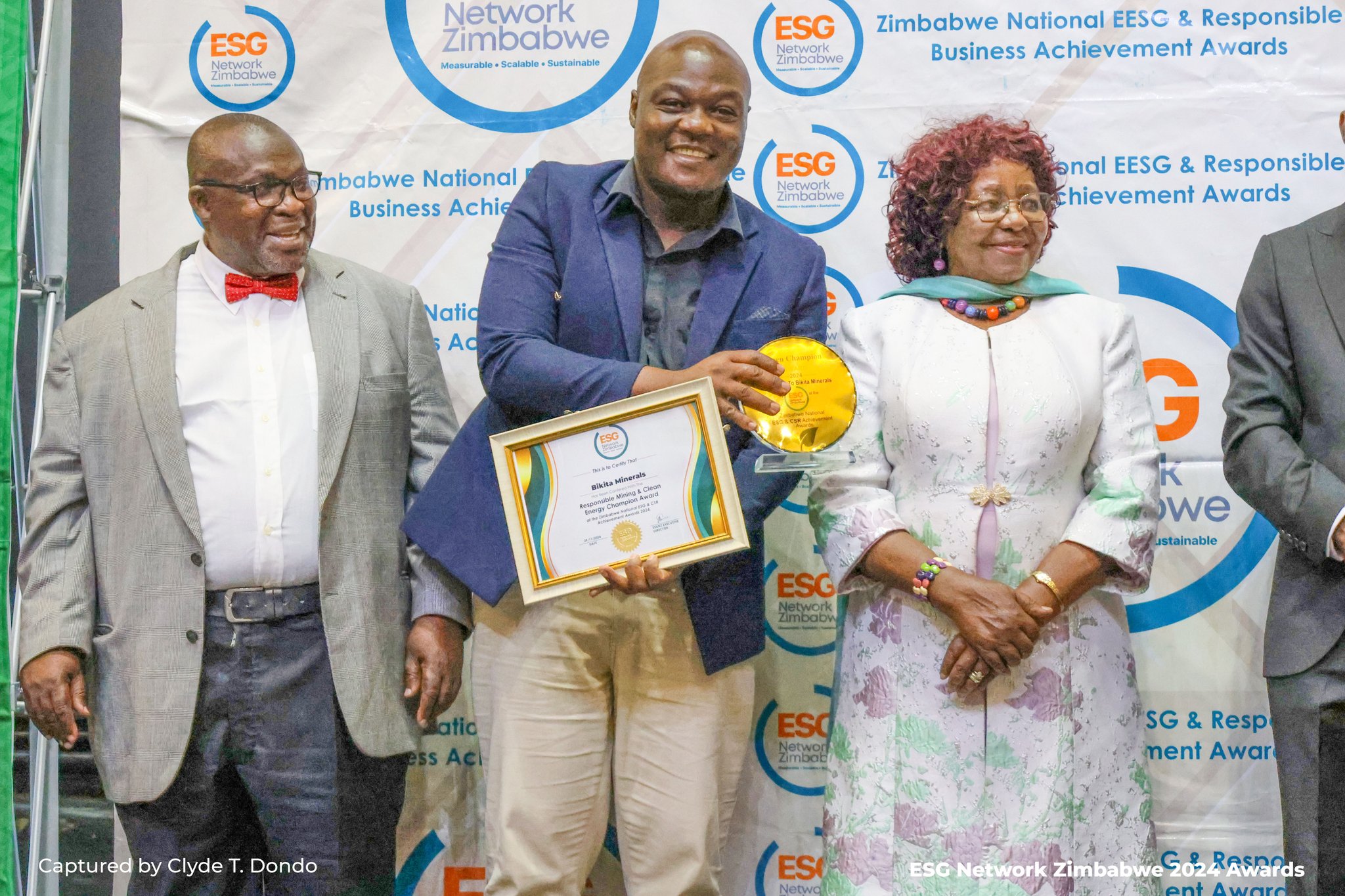 Bikita Minerals Awarded Mining Industry Mover Award for sustainability