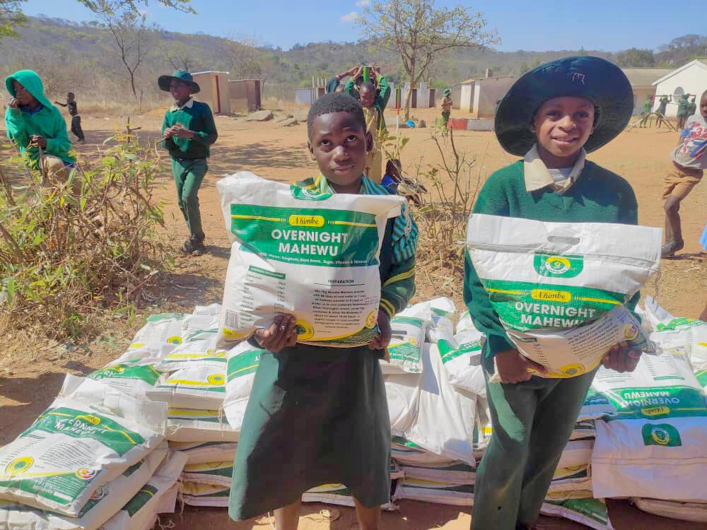 Mungezi Primary school students